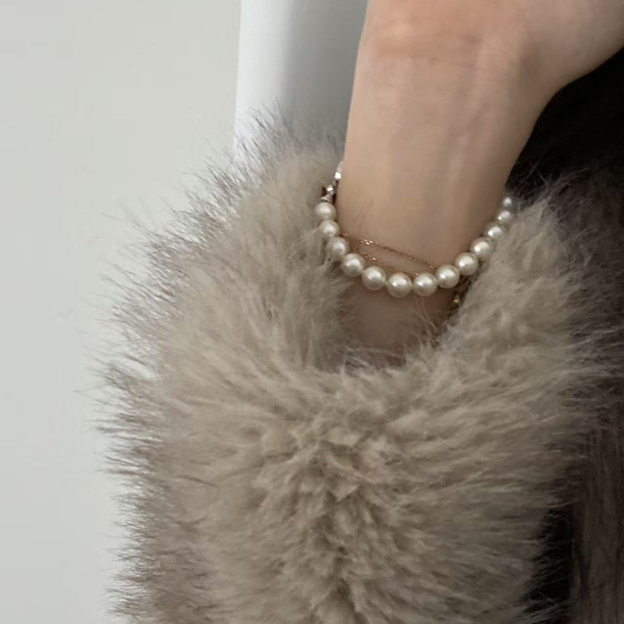 7-7.5mm Classic Akoya Pearl Bracelet ABS7750