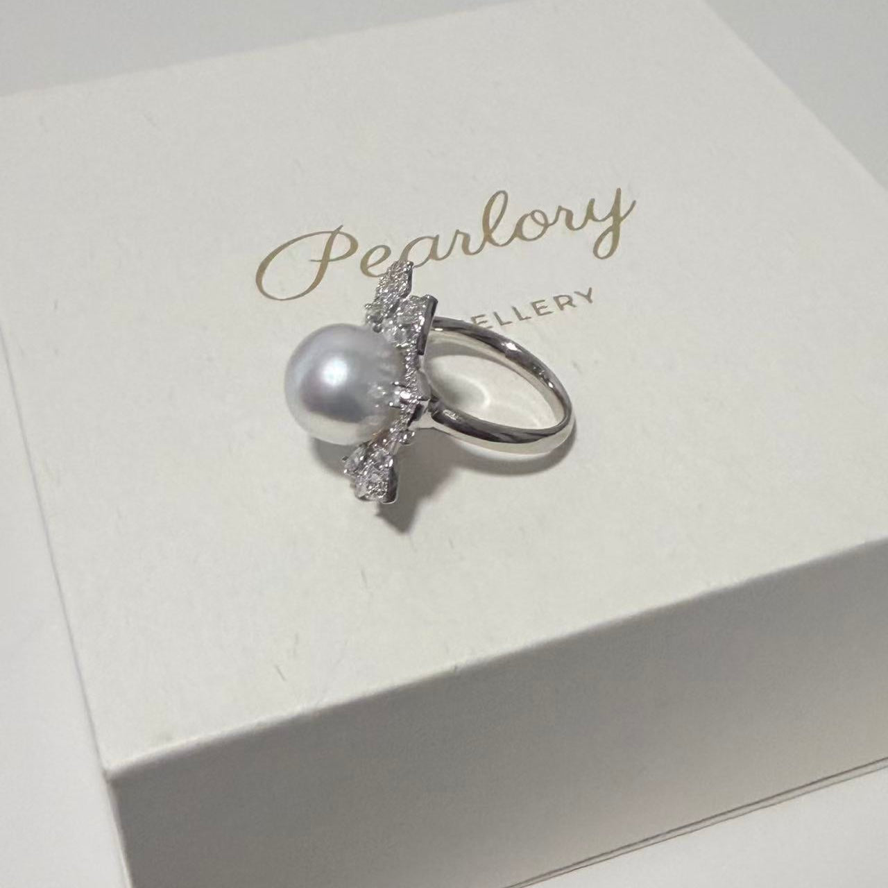 11mm Twin Blossom Australian South Sea Pearl Ring