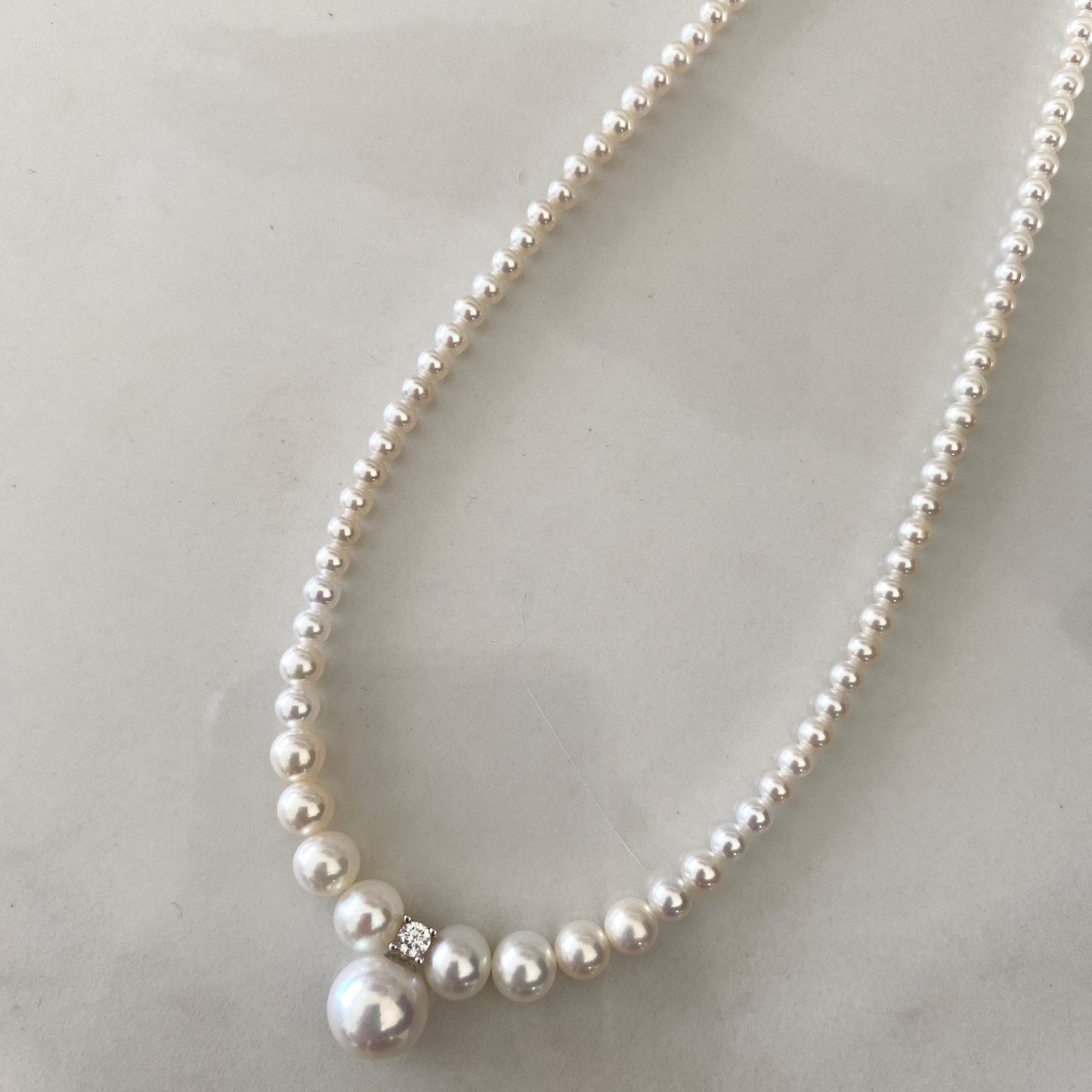 (Pre-order) 3.5-9mm Vintage Elegant Style Freshwater Pearl Tower Strands FSS0359