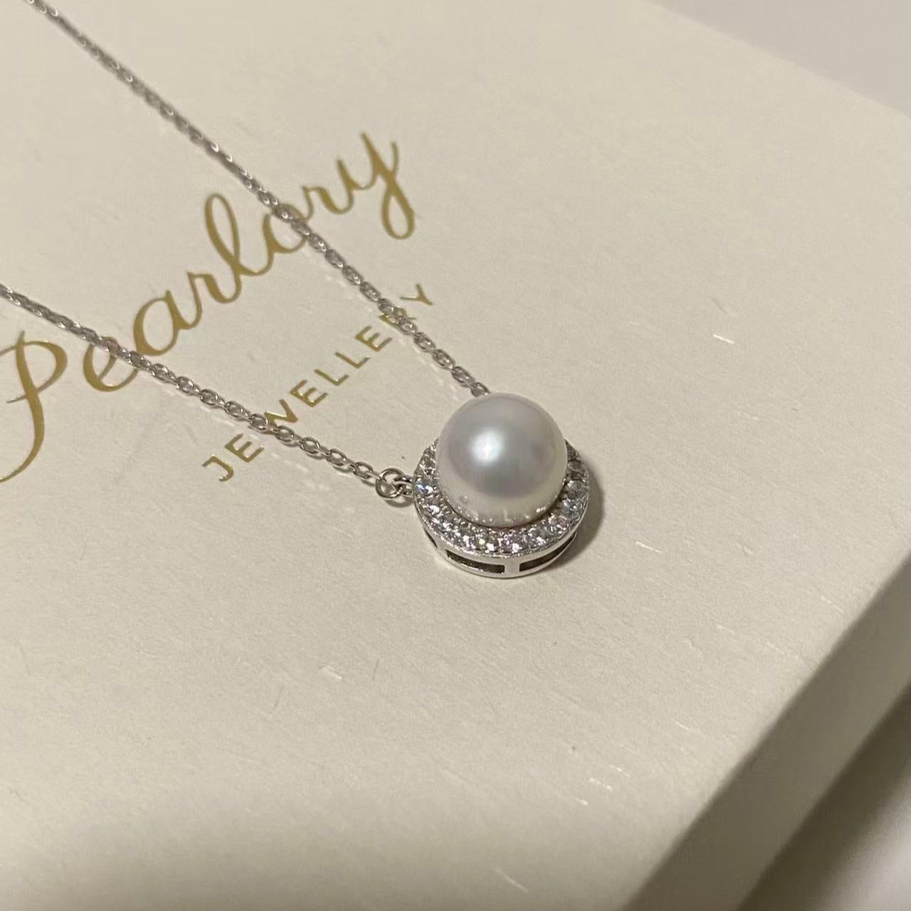 8.5mm Little Sunflower Australian South Sea Pearl Necklace SNS8500