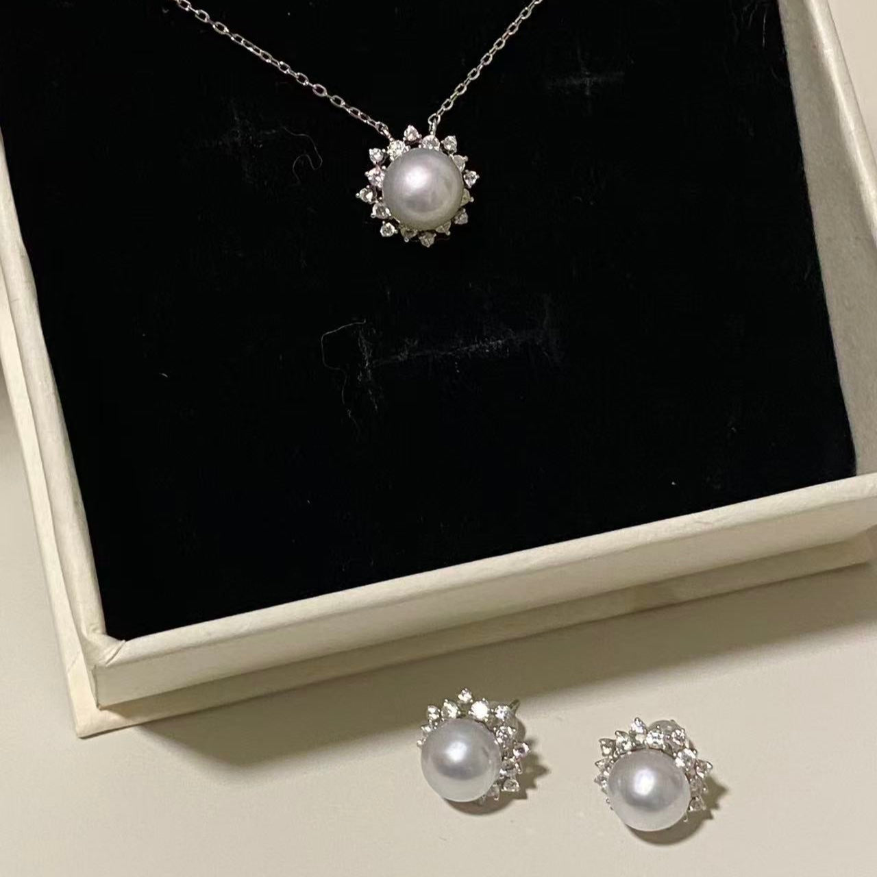 Sunny Bloom Australian South Sea Pearl Sets ASPPS010