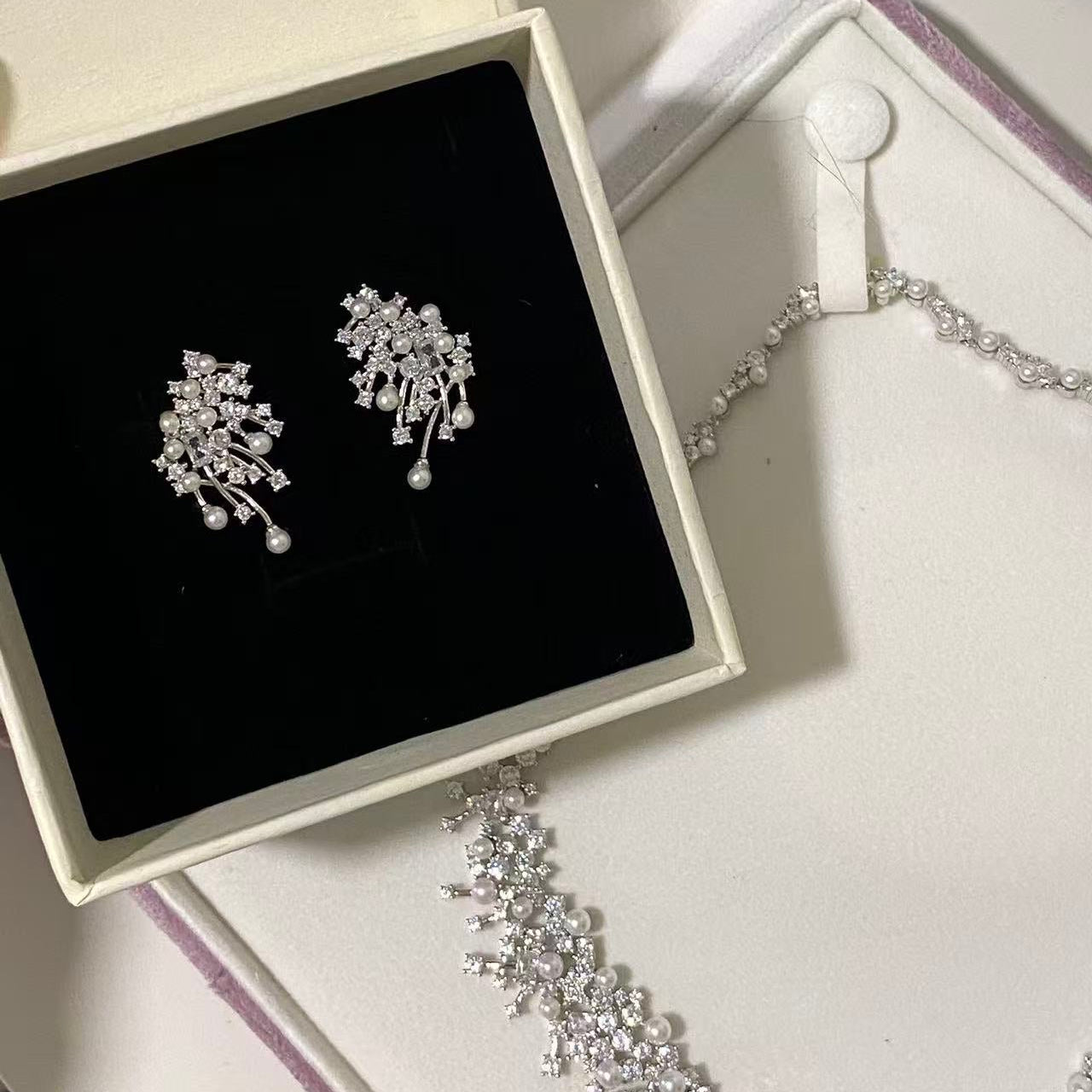 (Pre-order) Sparkling Fireworks Freshwater Pearl Sets FSPPS009