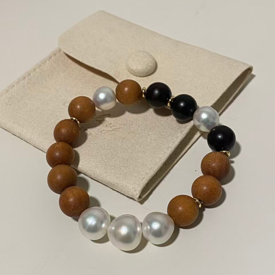 9-11mm Sandalwood Australian South Sea Pearl Bracelet
