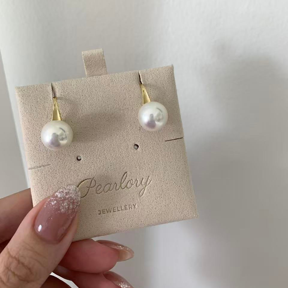 High Heel Freshwater Pearl Hook Earrings