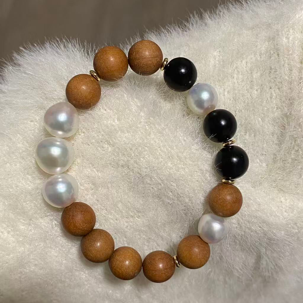 9-11mm Sandalwood Australian South Sea Pearl Bracelet