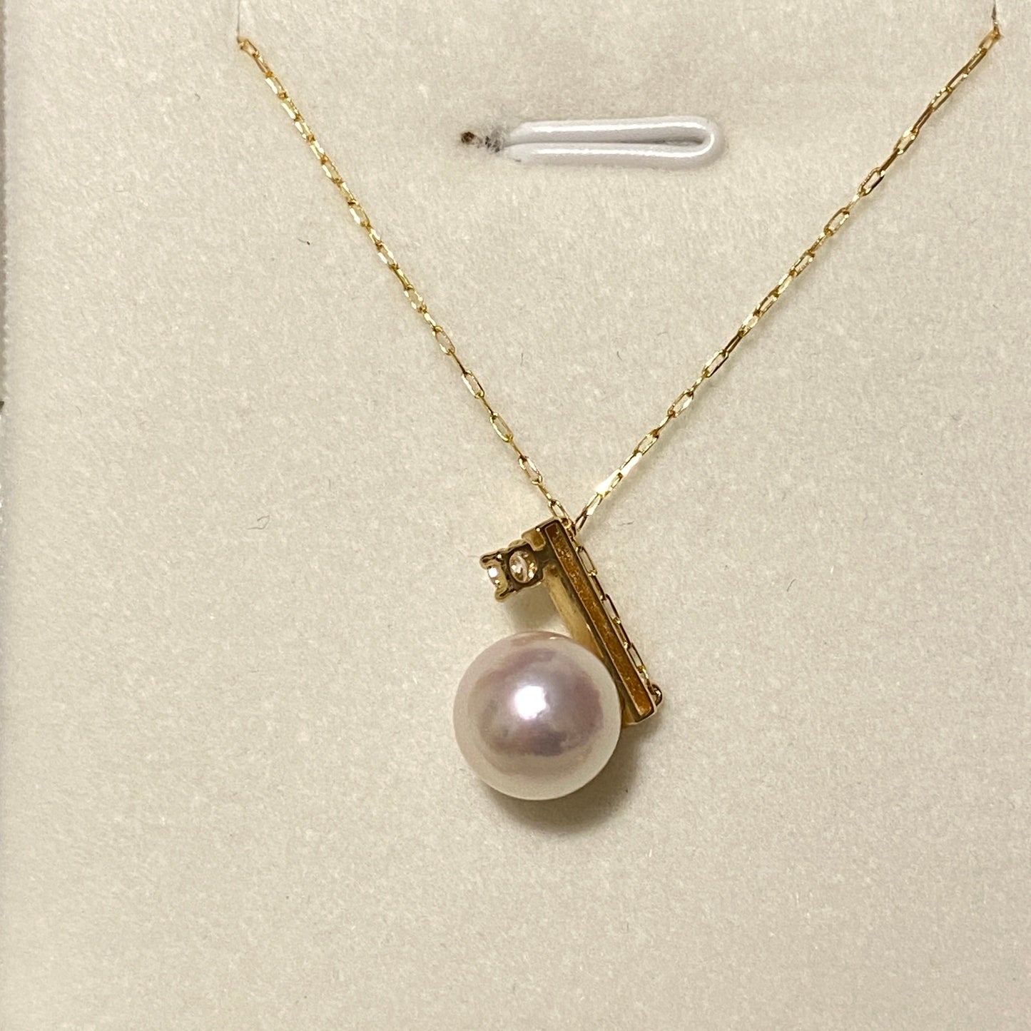 Balance Single Akoya Pearl Necklace AN18K0758