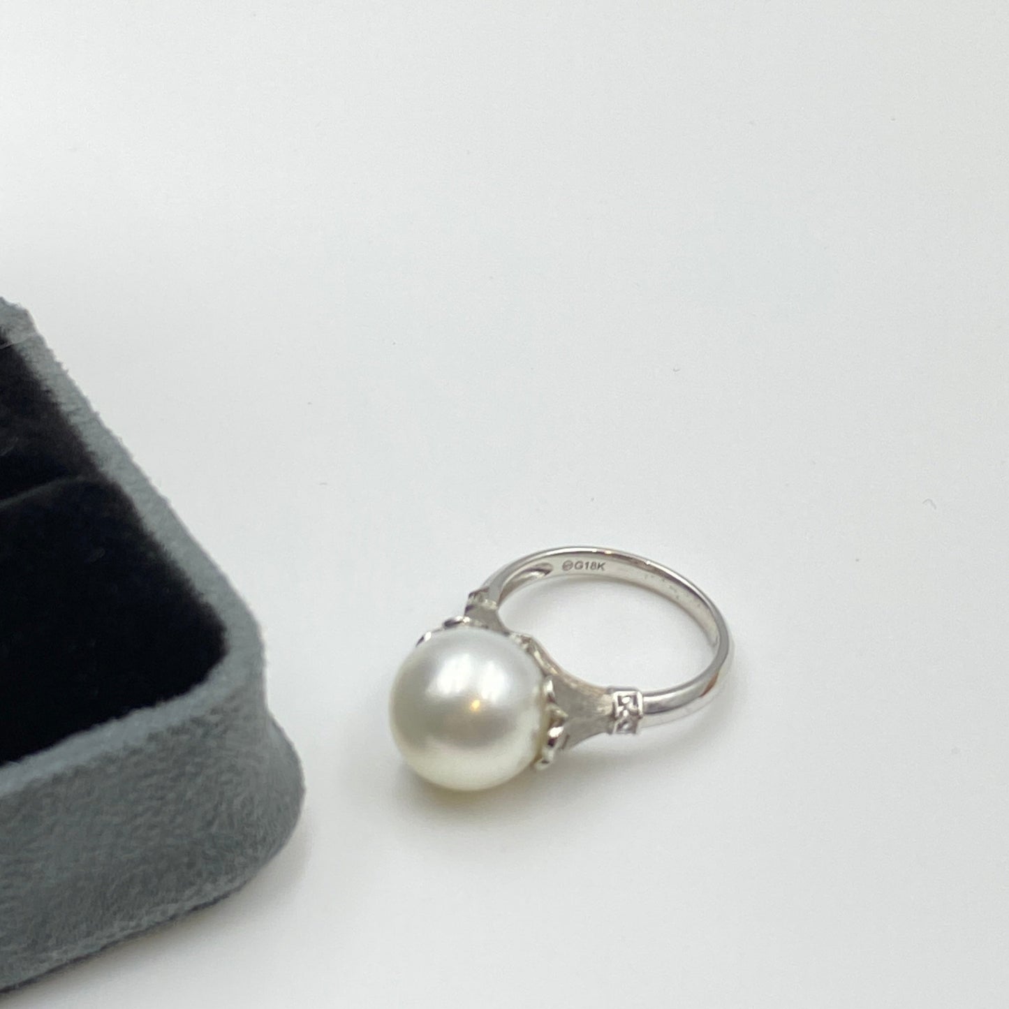 Classic Australian South Sea Pearl Ring PESR18K1213