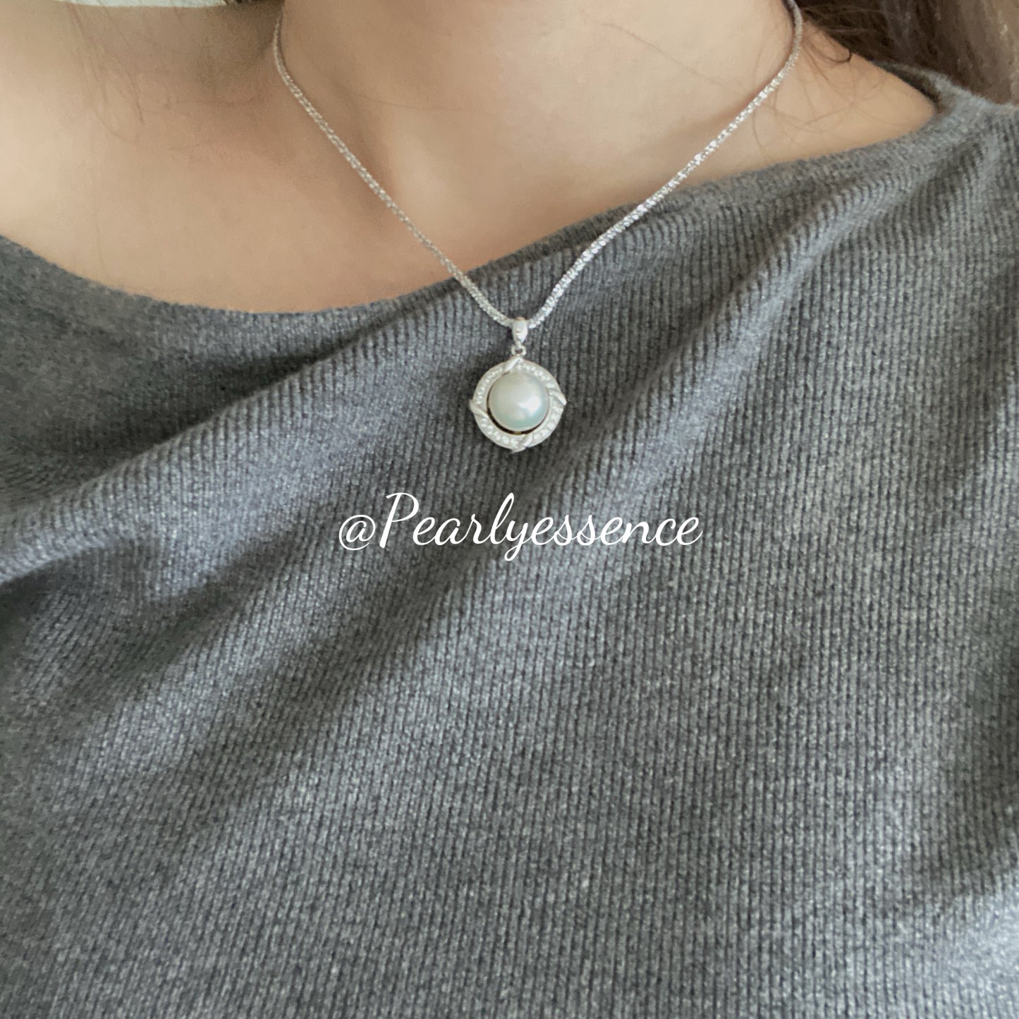 11-12mm Stylish Freshwater Pearl Necklace FNS1112