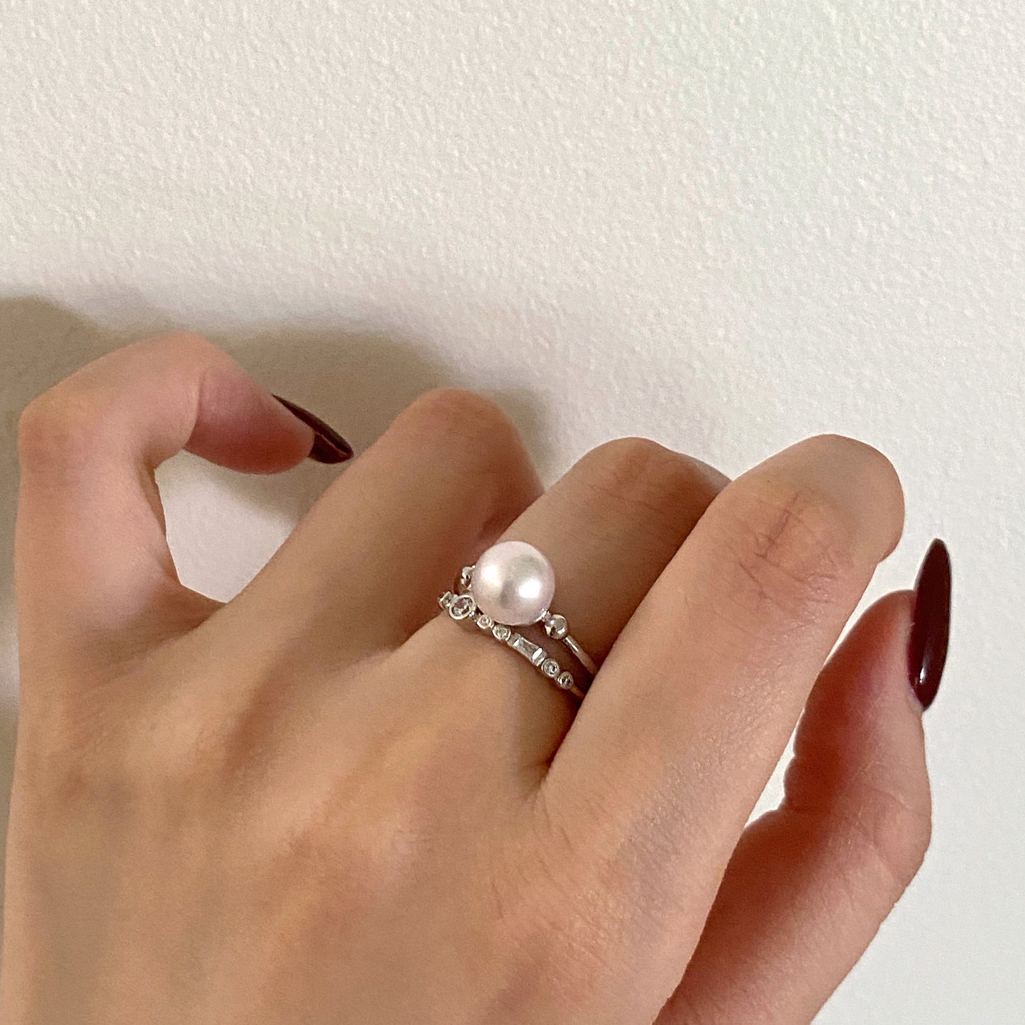 Bubble Akoya Pearl Ring ARS8200