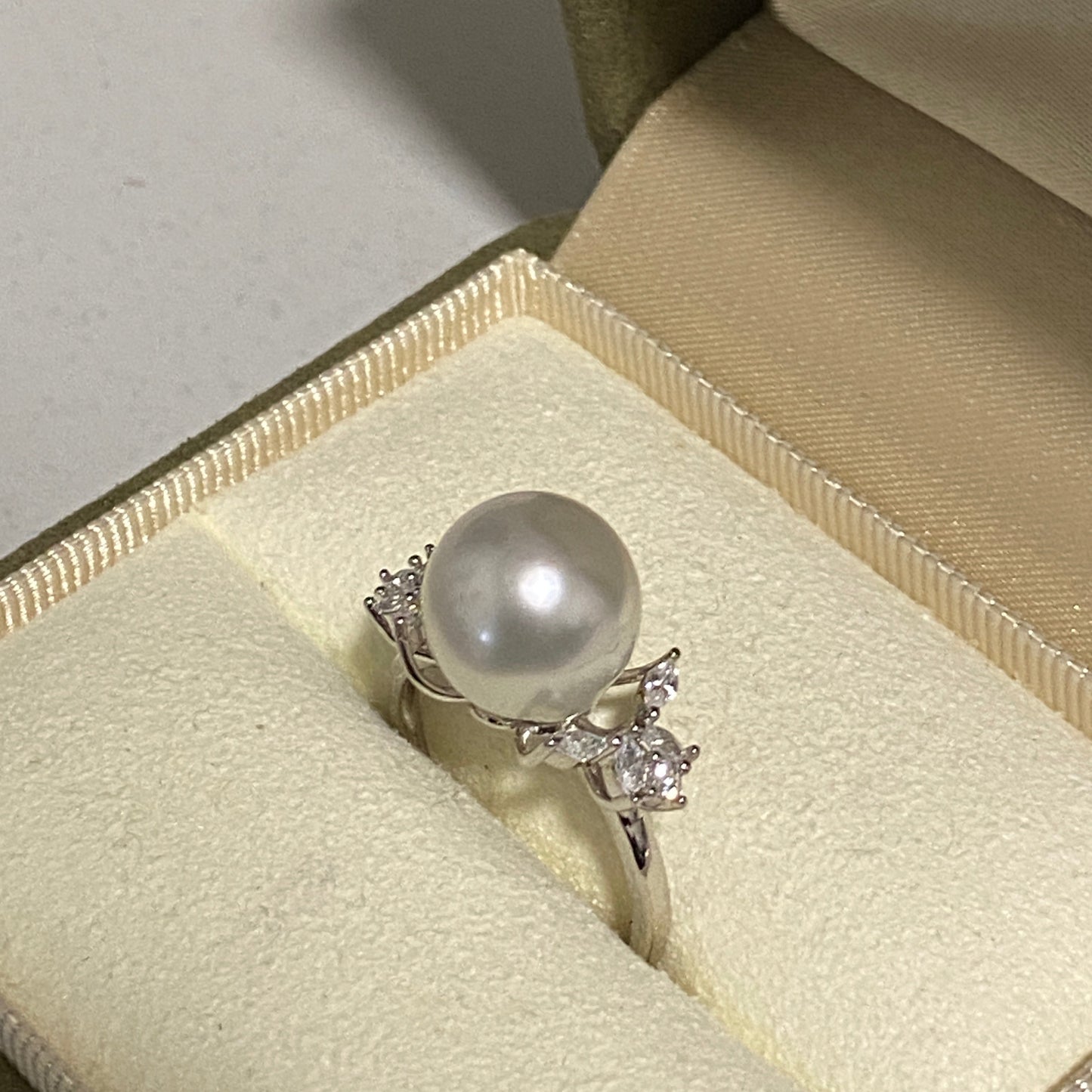 Little Flower Australian South Sea Pearl Ring PESRS10511