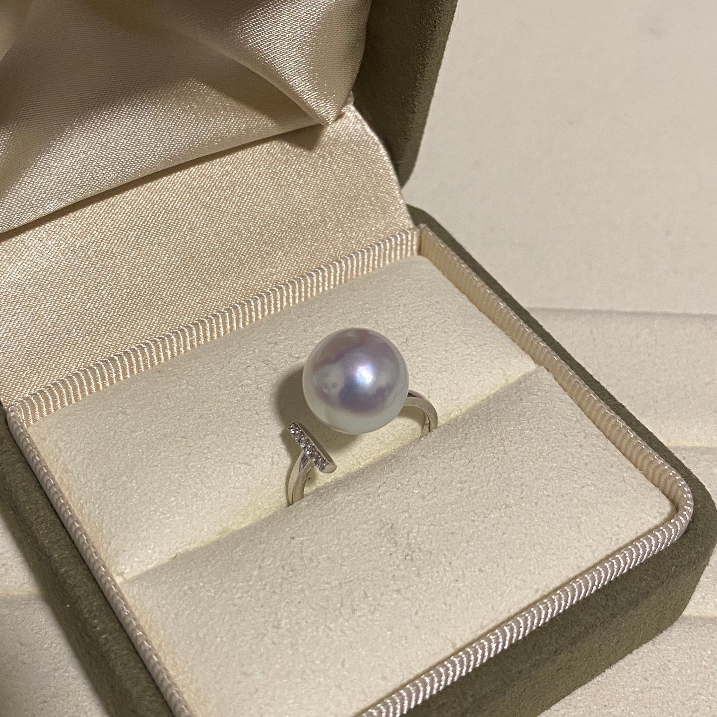 11-12mm T Shape Australian South Sea Pearl Ring PESR18KD1134