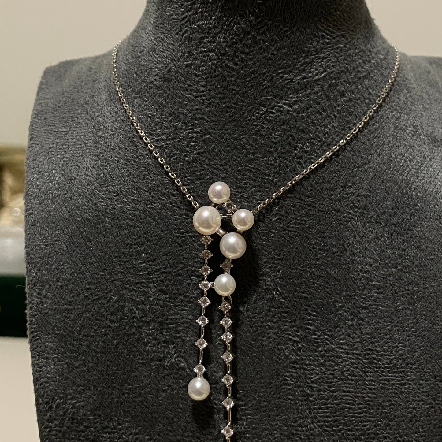 Long Tassel Freshwater Pearl Necklace FNS4560