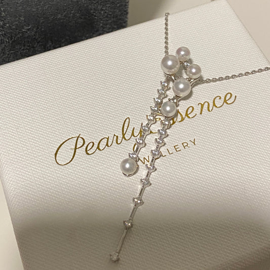 Long Tassel Freshwater Pearl Necklace FNS4560