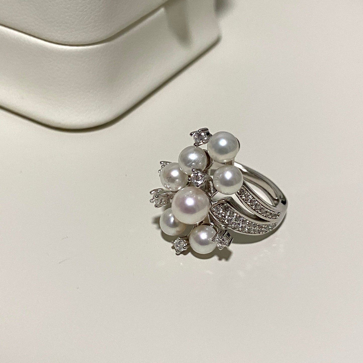 (Pre-order) Baby's Breath Fairy Freshwater Pearl Ring FRSG4560