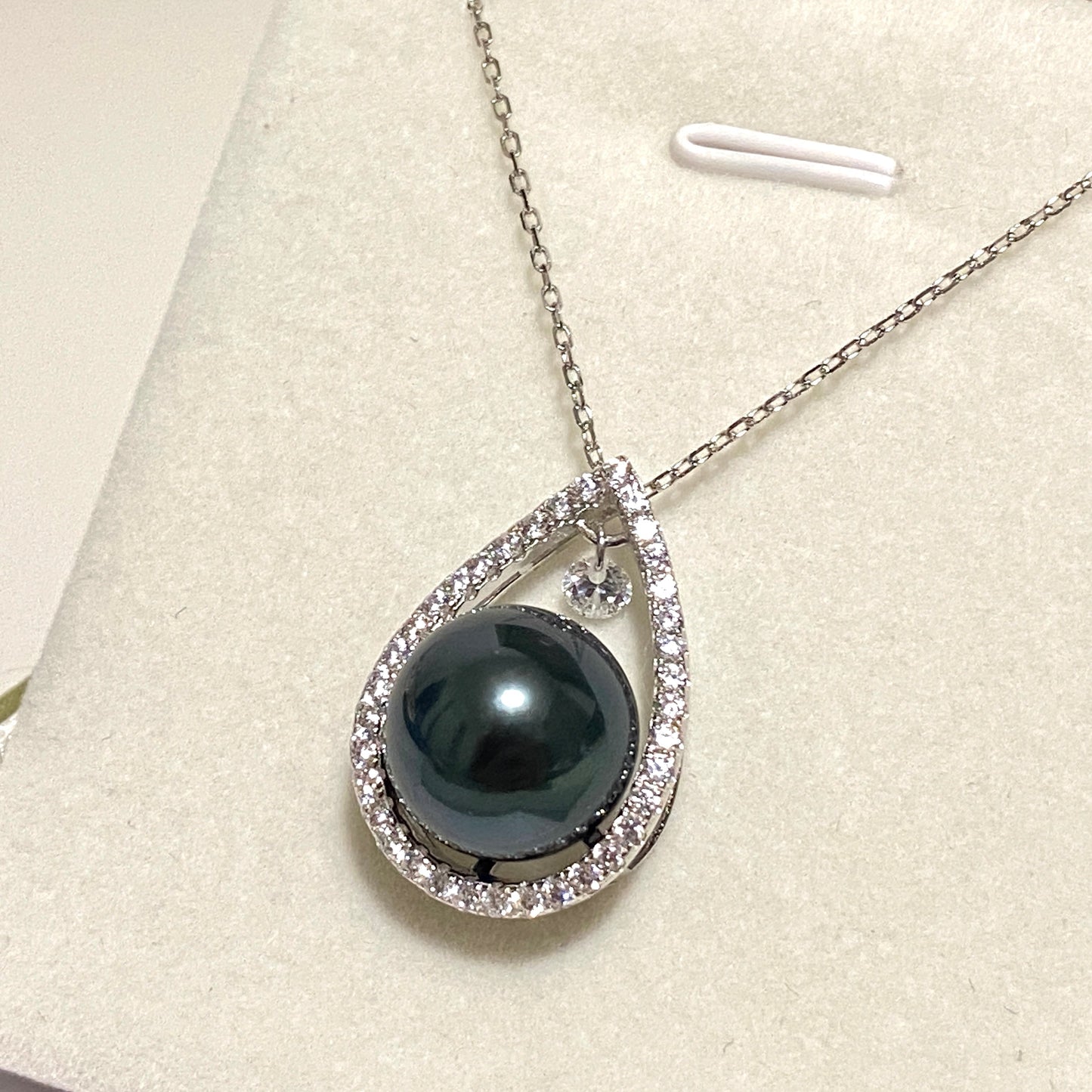 (Pre-order) 12-13mm Tahitian Pearl Drop Necklace TNS1213