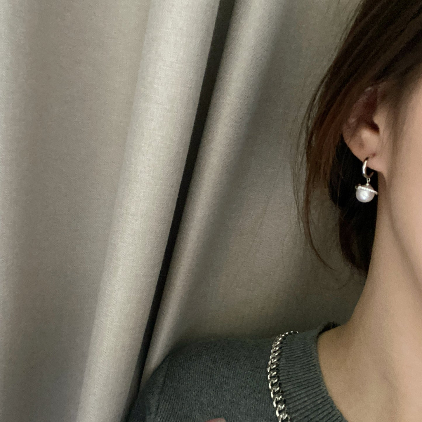 Australian South Sea Pearl Planet Earrings SES9192