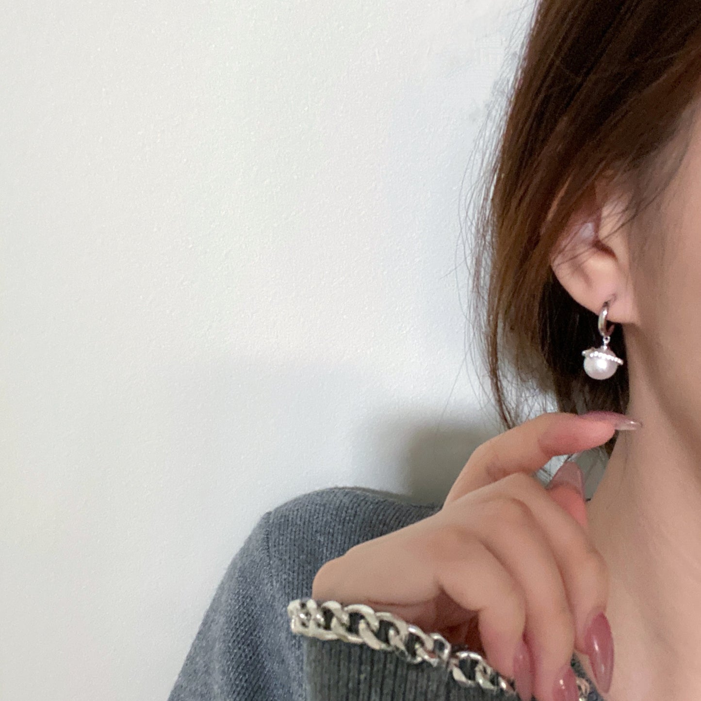 Australian South Sea Pearl Planet Earrings SES9192