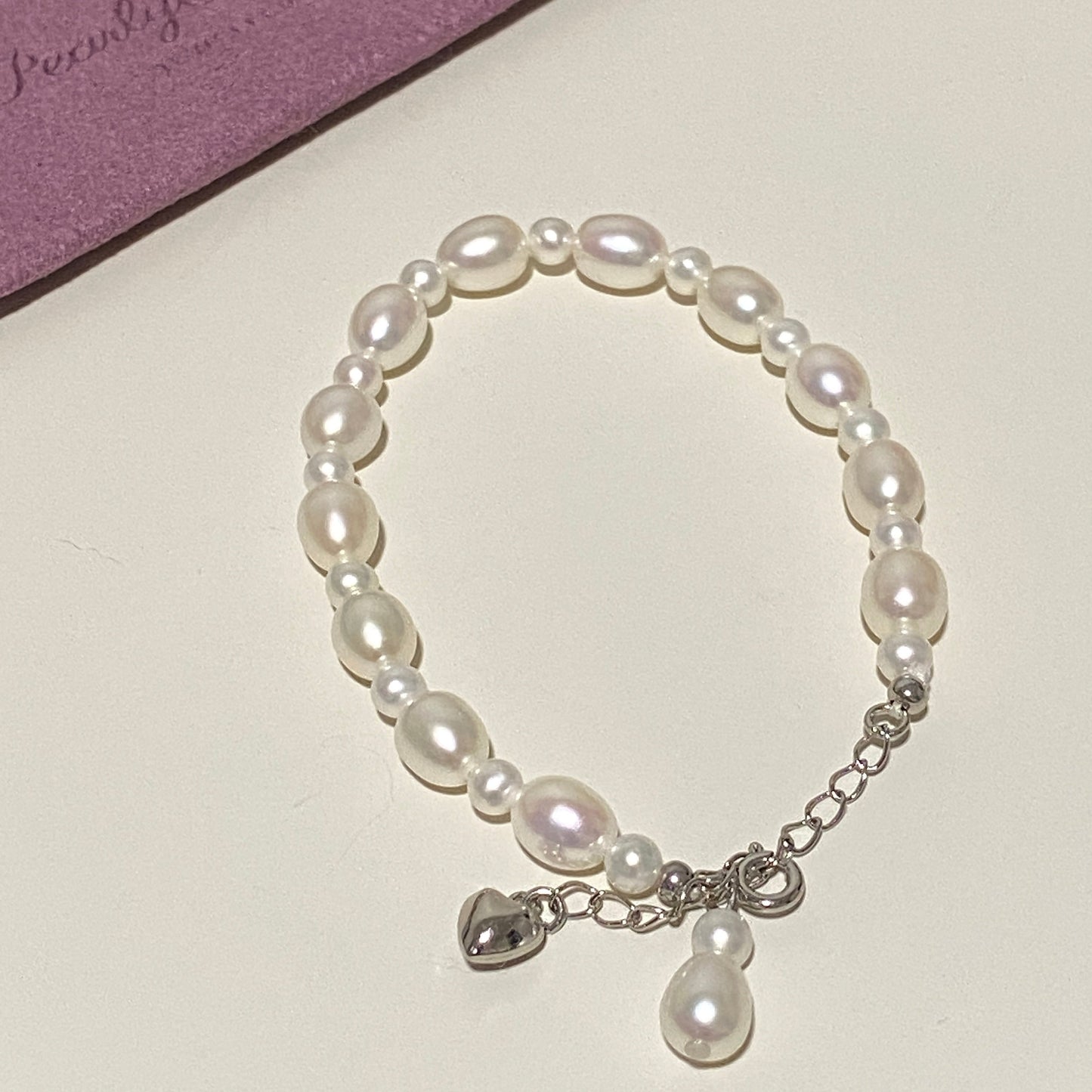 (Pre-order) 4-6.5mm Aurora Freshwater Pearl Bracelet FBS4650