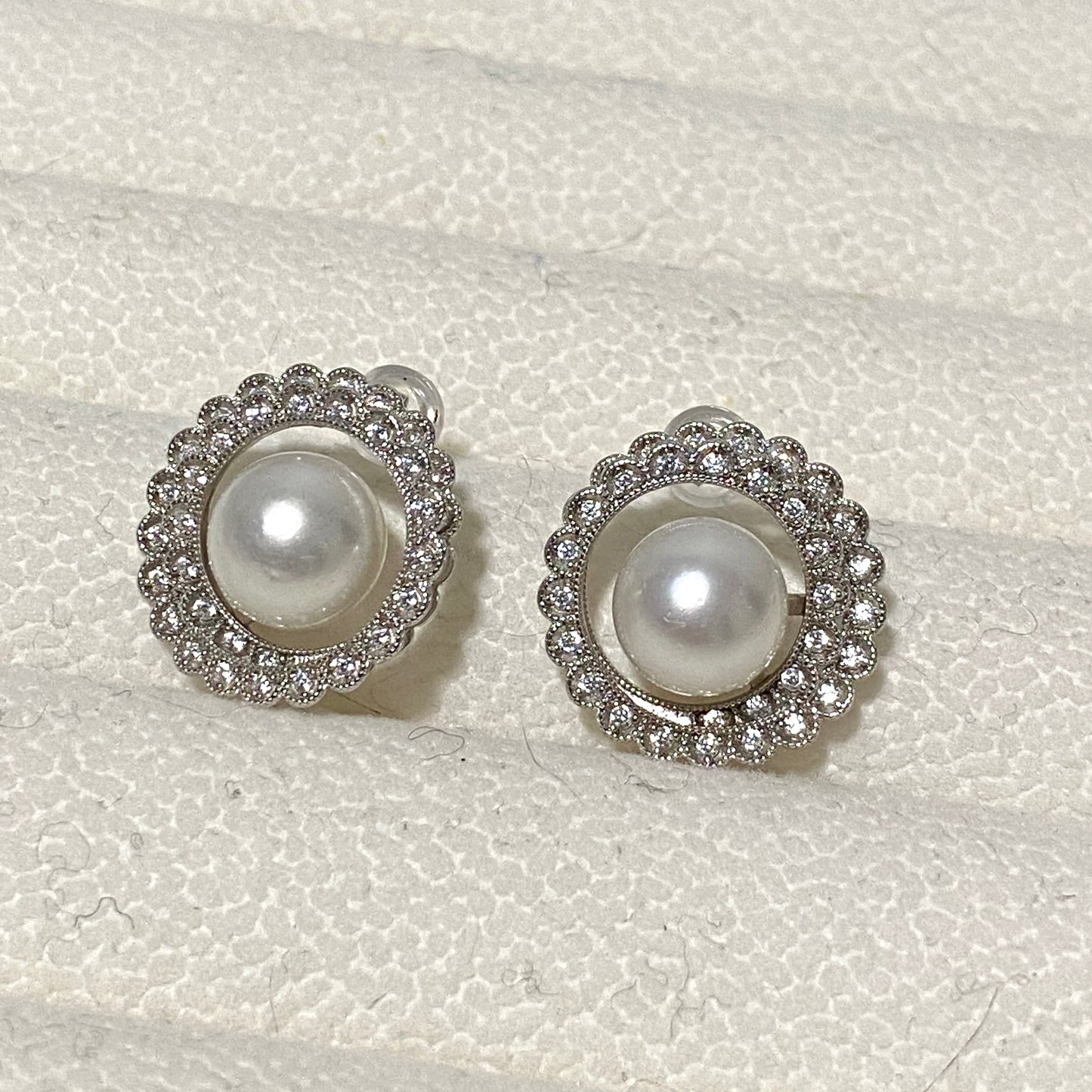 9.3mm Donut Australian South Sea Pearl Earrings SES9300