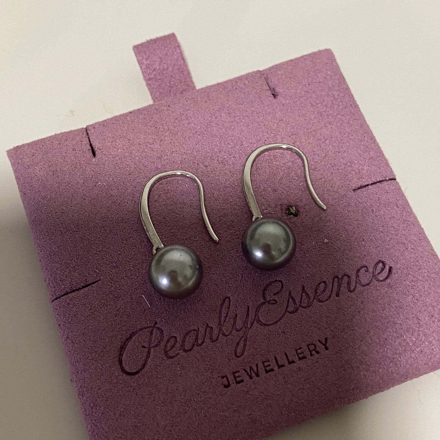 8-9mm Tahitian Pearl Earring Hooks TES8900