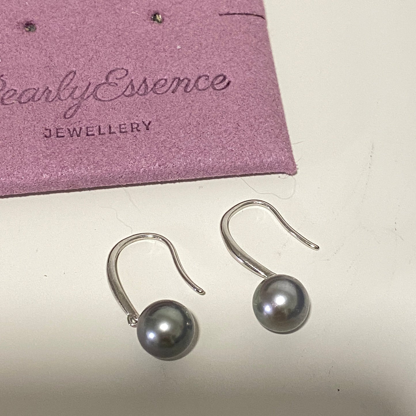 8-9mm Tahitian Pearl Earring Hooks TES8900