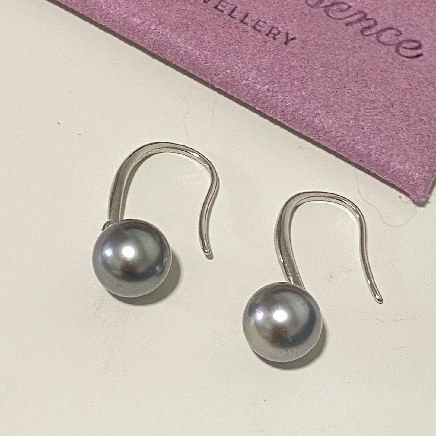 8-9mm Tahitian Pearl Earring Hooks TES8900