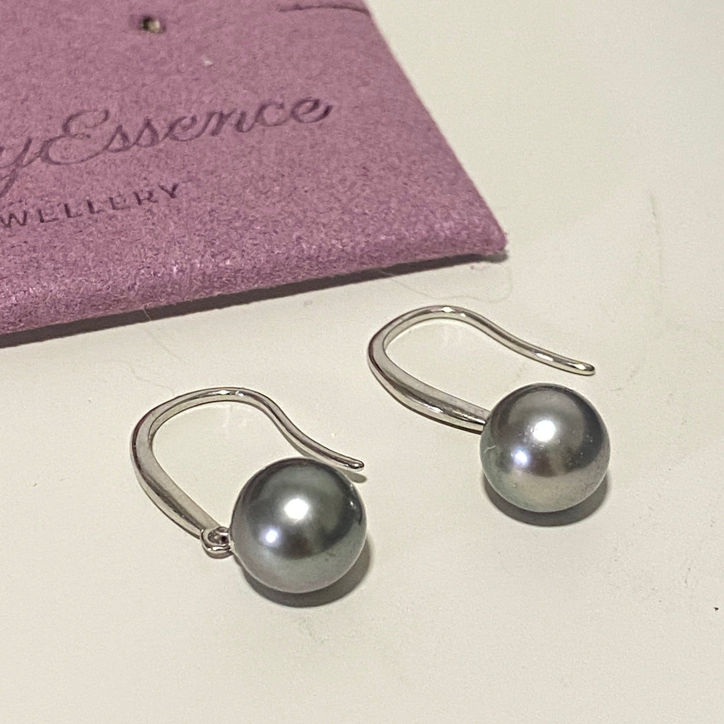 8-9mm Tahitian Pearl Earring Hooks TES8900