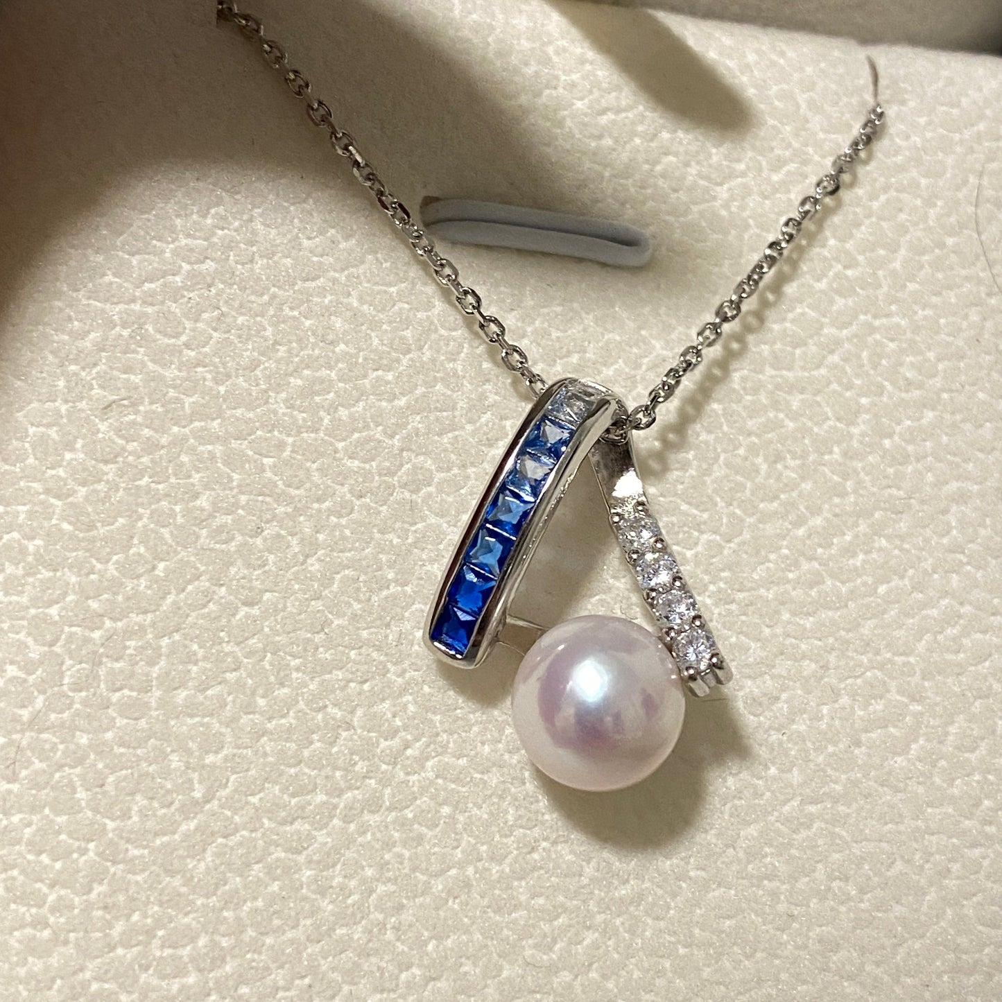 9mm Ocean Freshwater Pearl Necklace FNS0900