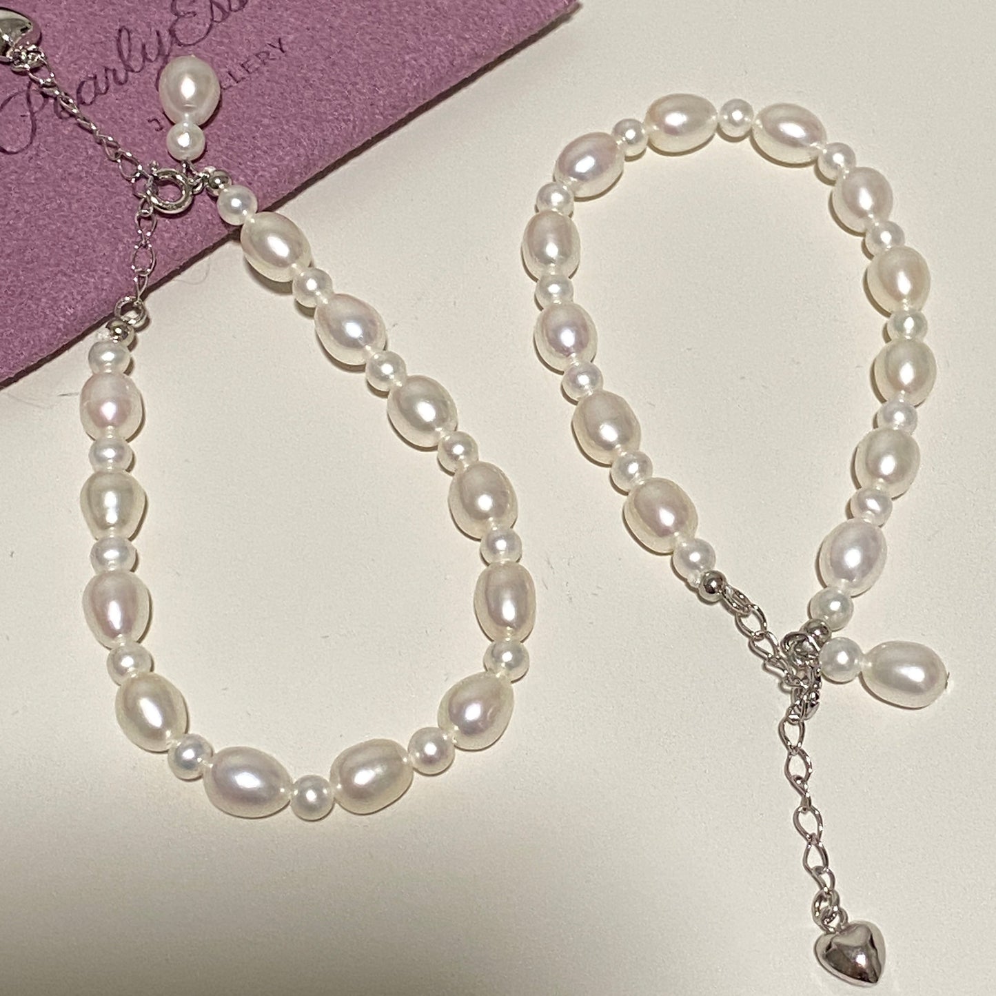 (Pre-order) 4-6.5mm Aurora Freshwater Pearl Bracelet FBS4650