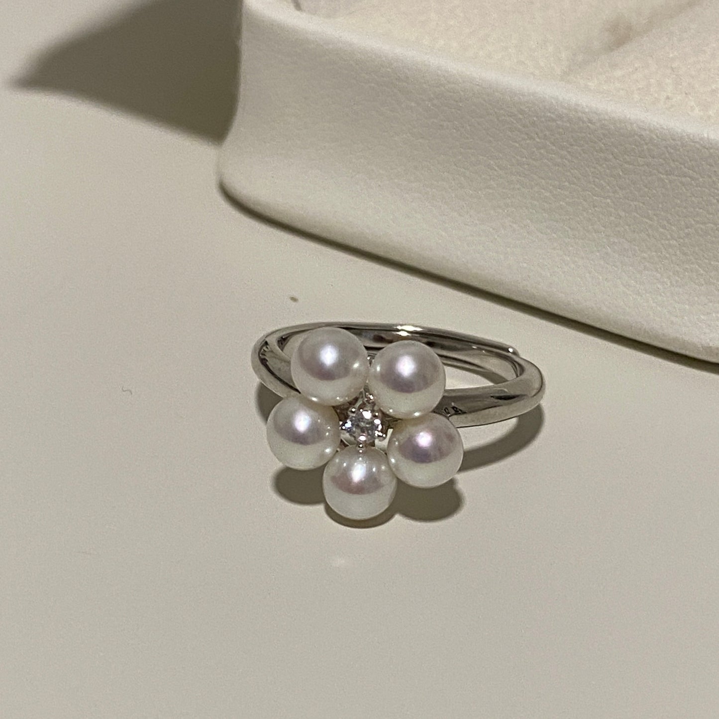 Flower Aurora Freshwater Pearl Ring FRS0500