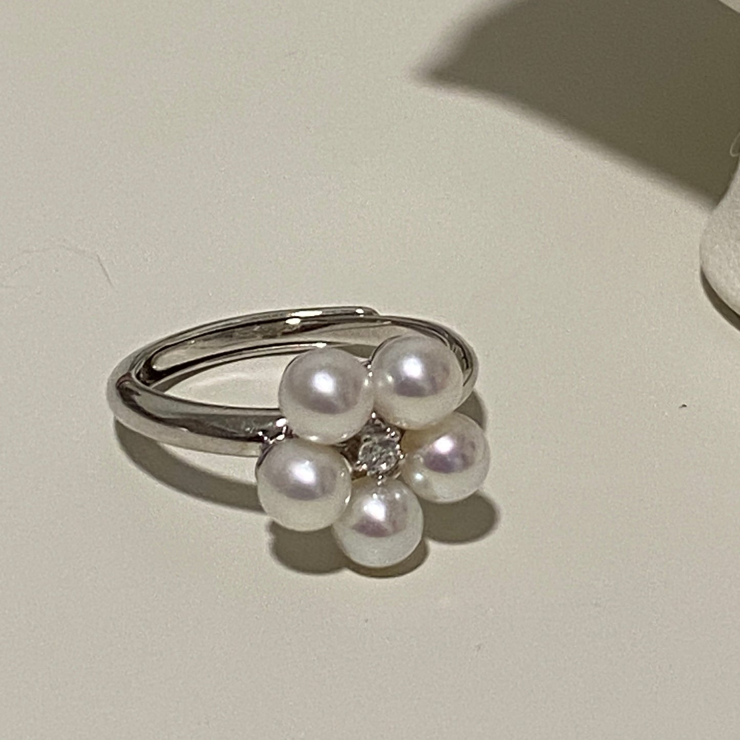 Flower Aurora Freshwater Pearl Ring FRS0500