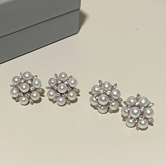 Edelweiss Freshwater Pearl Earrings FES4550