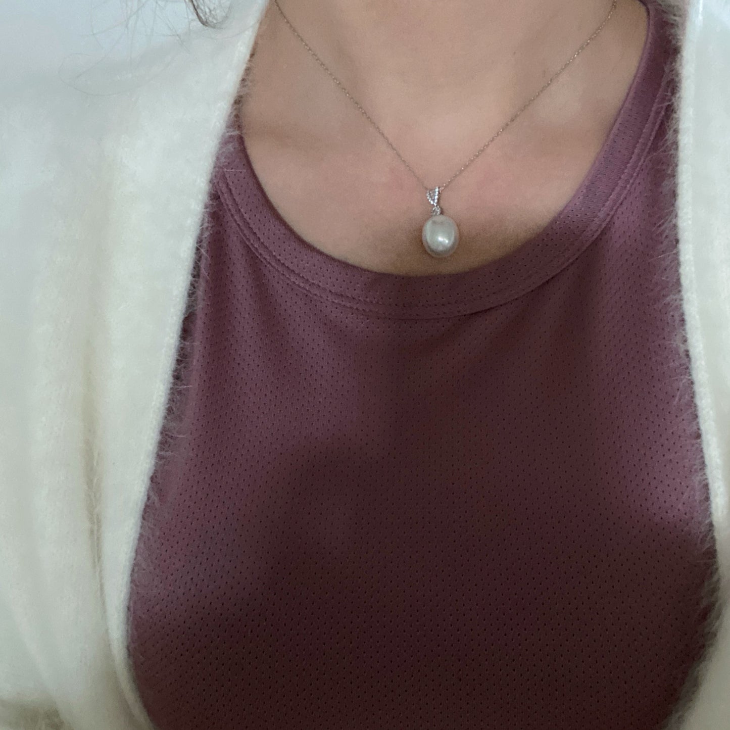 12-13mm Aurora Australian South Sea Pearl Necklace PESN18KZ1213