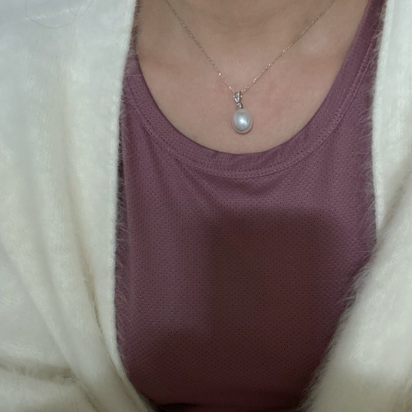 12-13mm Aurora Australian South Sea Pearl Necklace PESN18KZ1213