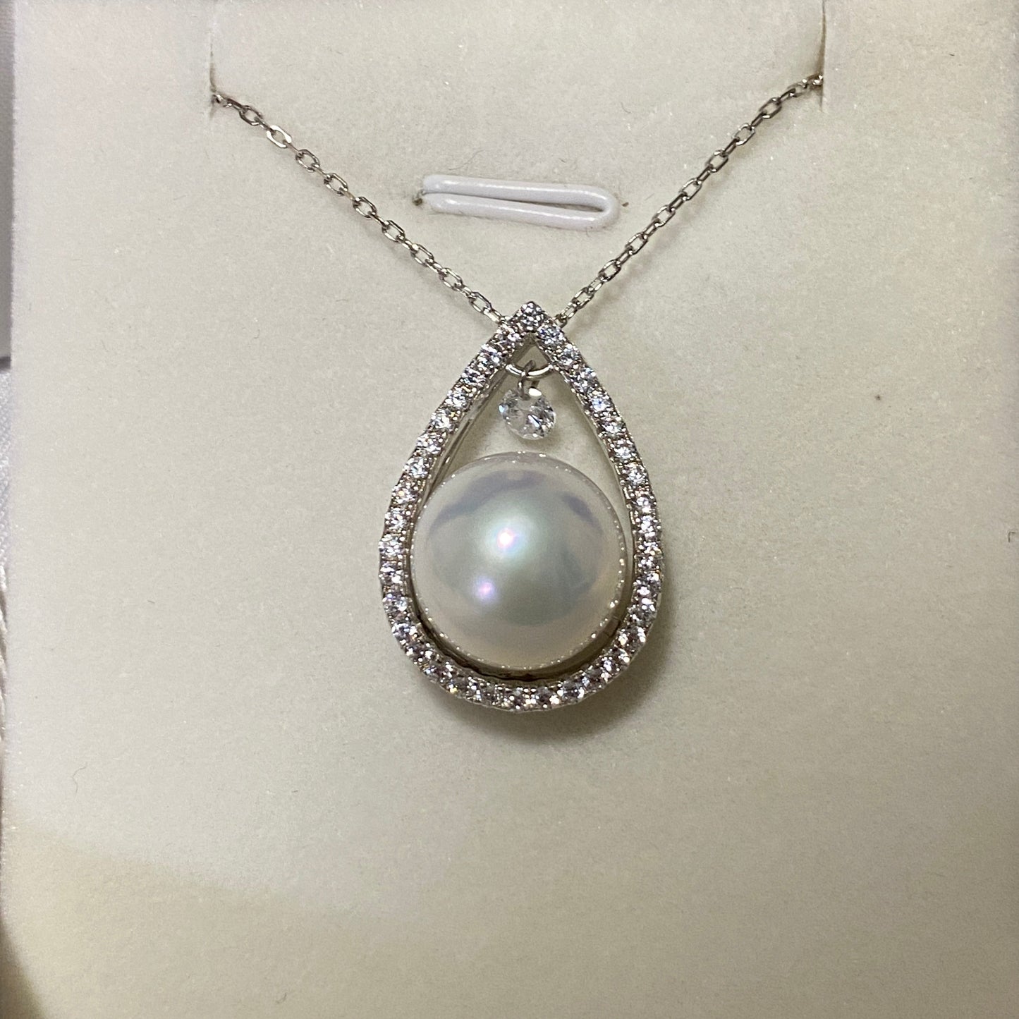 12-13mm Teardrop Shape Freshwater Pearl Necklace FNS1213