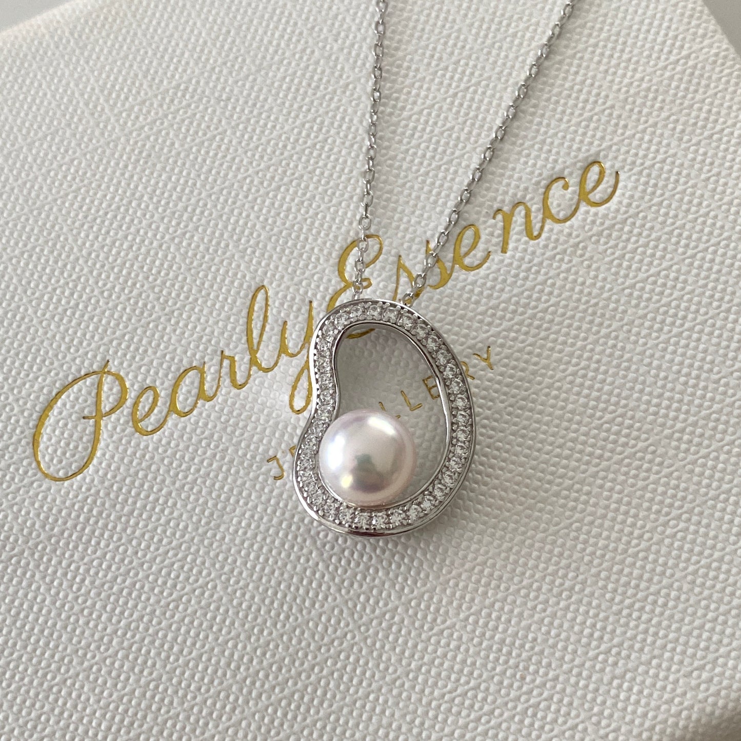 (Pre-order) 8mm Lucky Beans Akoya Pearl Necklace ANS0881