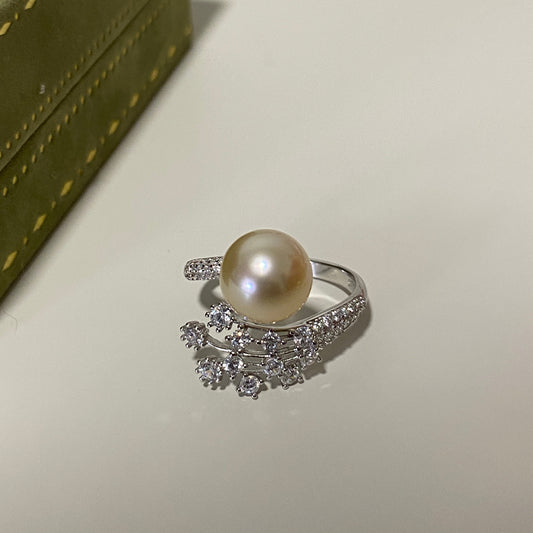 (Pre-order) Brilliant Fireworks South Sea Gold Pearl Ring SGRS1050