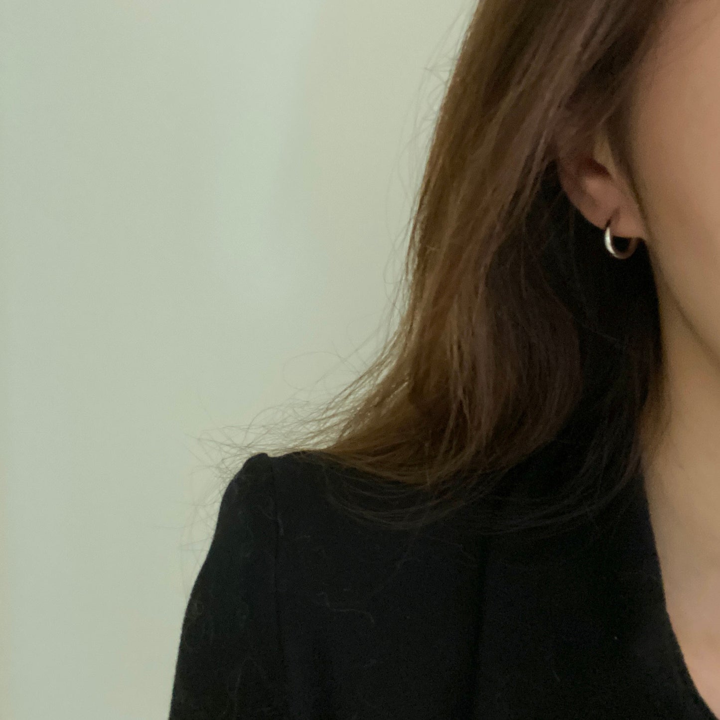 Simple Freshwater Pearl Earrings FNS9010