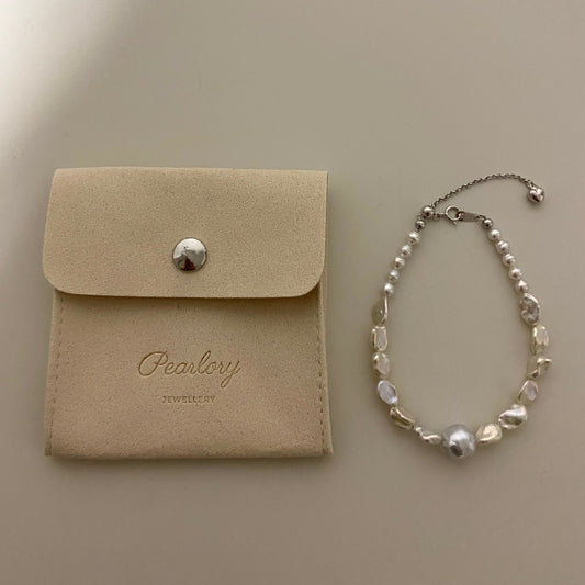 Circle Australian South Sea & Freshwater Pearl Design Bracelet SFBS0410