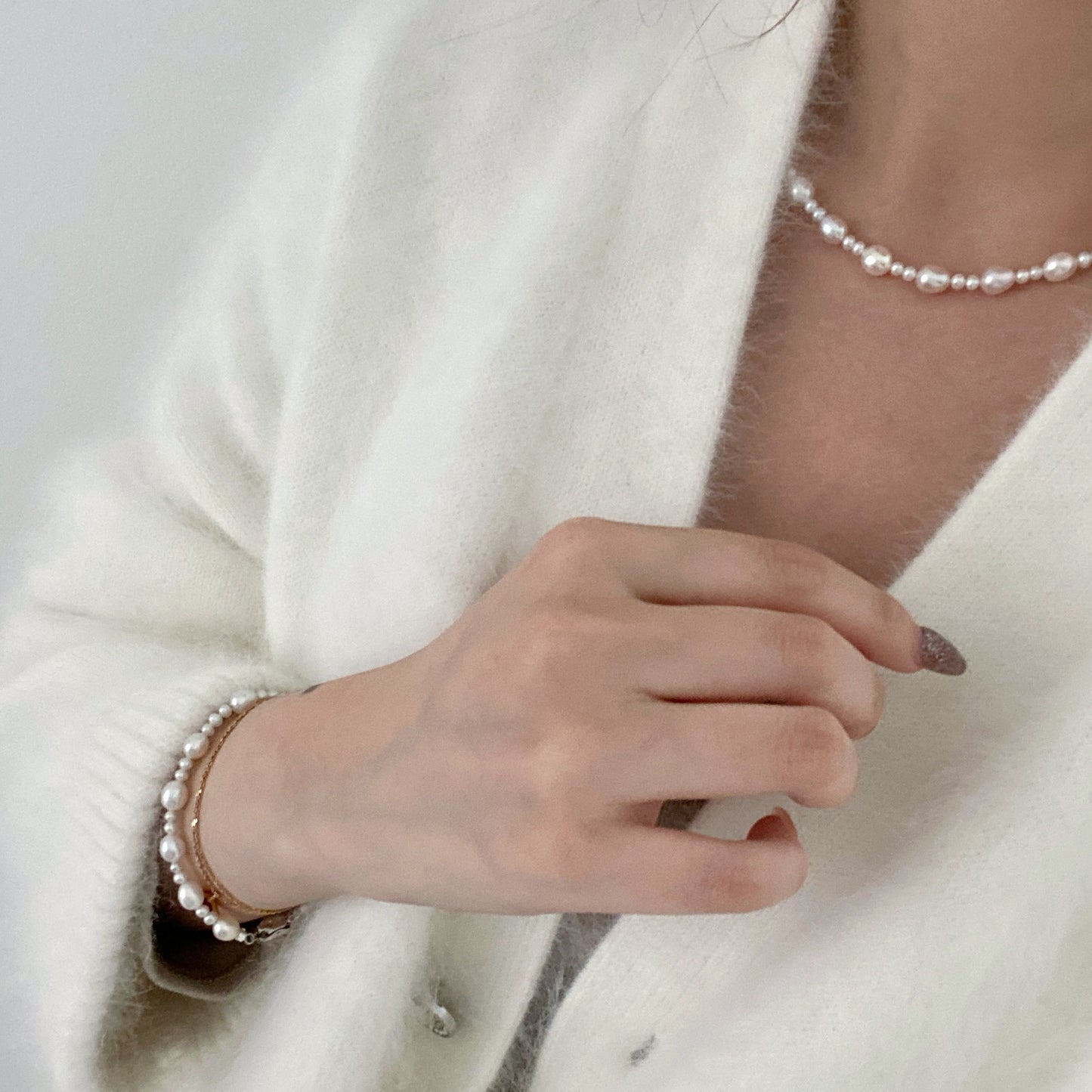 (Pre-order) Aurora Freshwater Rice Pearl Design Sets FRPPS0005