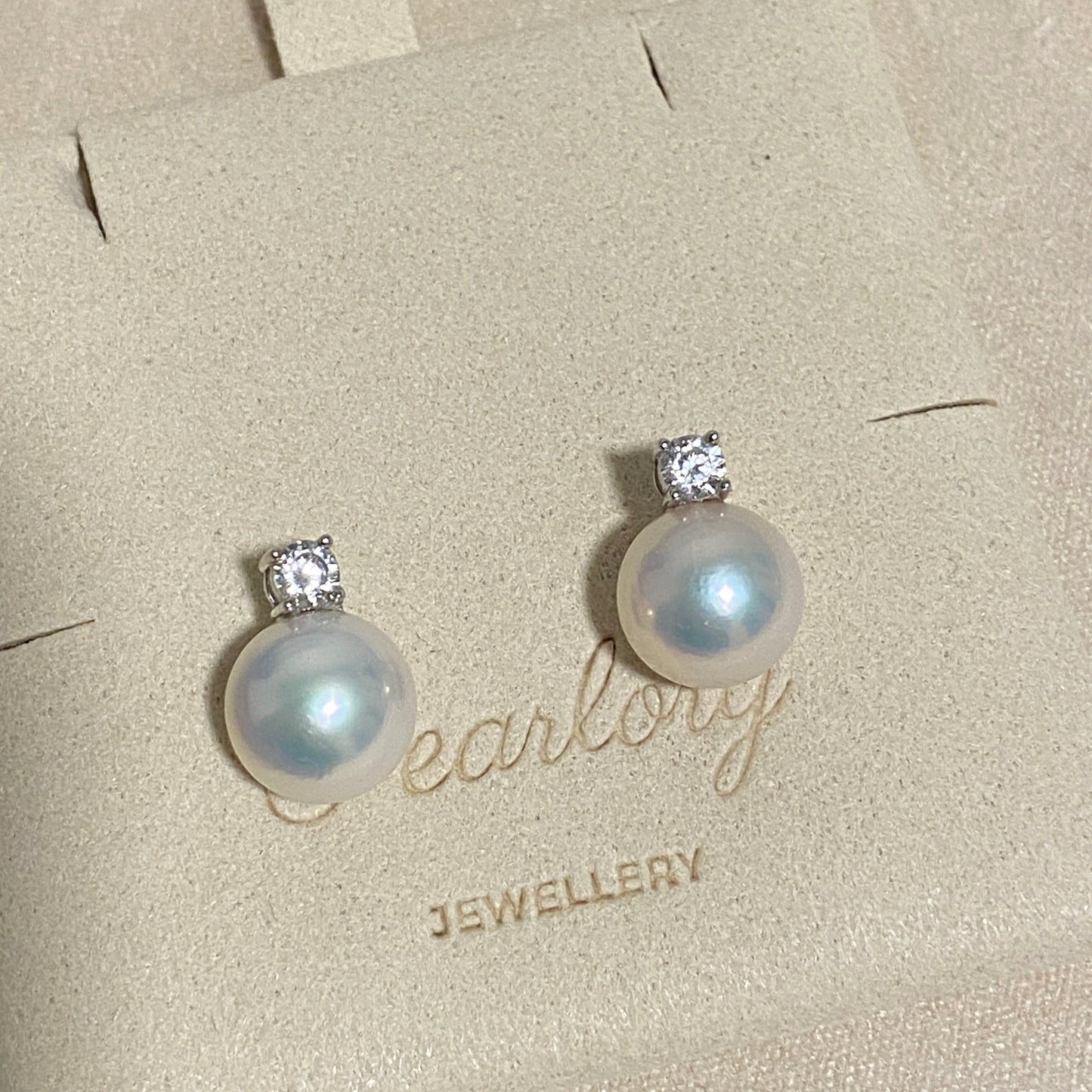 (Pre-order) 9-10mm Classic Freshwater Pearl Earrings FES0098