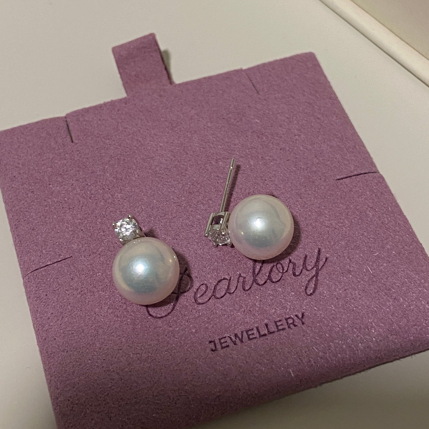 (Pre-order) 9-10mm Classic Freshwater Pearl Earrings FES0098