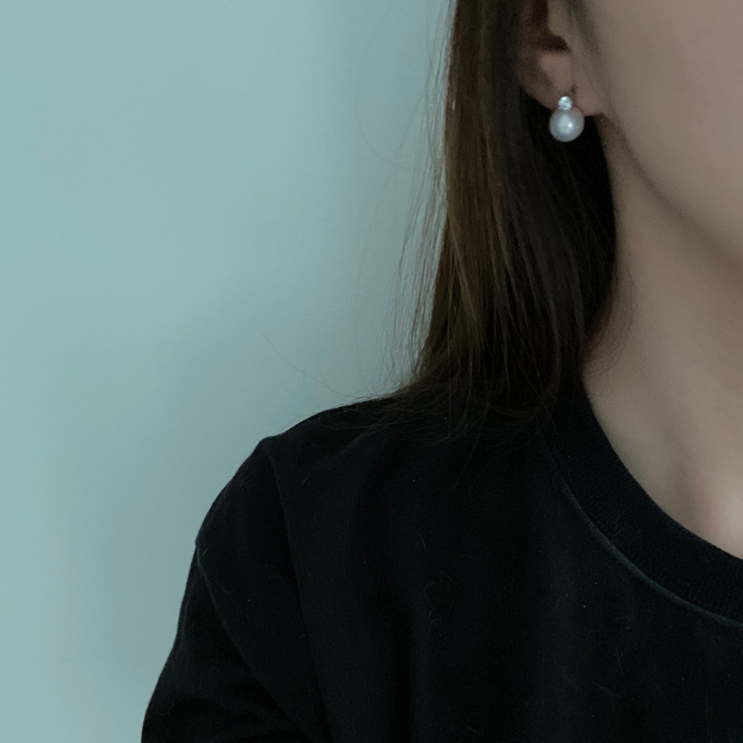 (Pre-order) 9-10mm Classic Freshwater Pearl Earrings FES0098