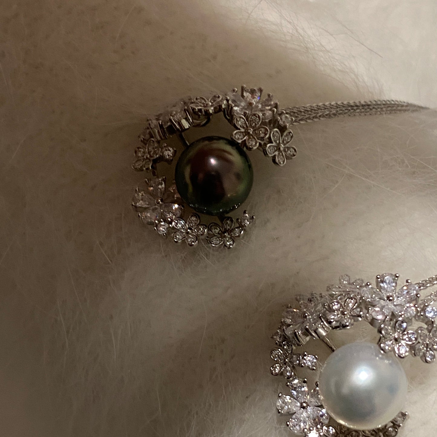 9-10mm Star Garland Tahitian Pearl Necklace TNS9700
