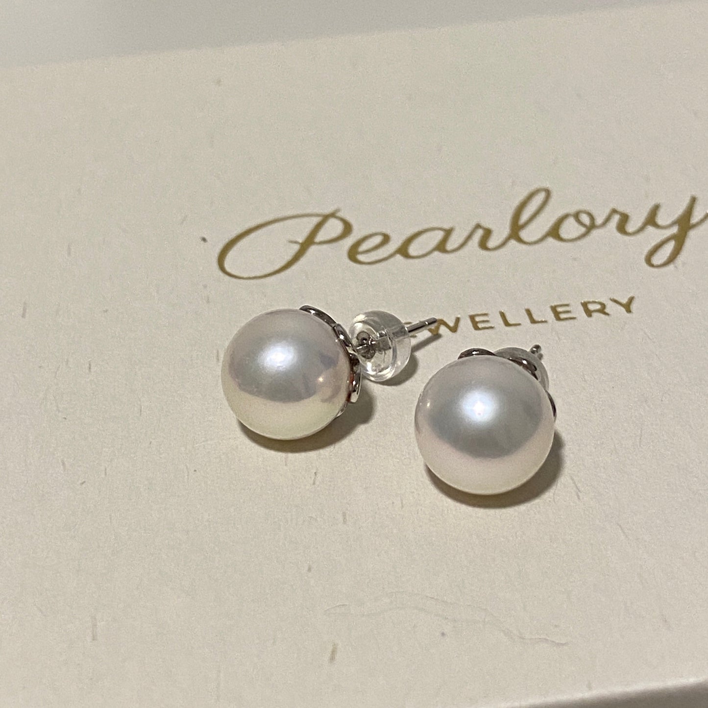 9-10mm Classic Freshwater Pearl Stud Earring FES9798