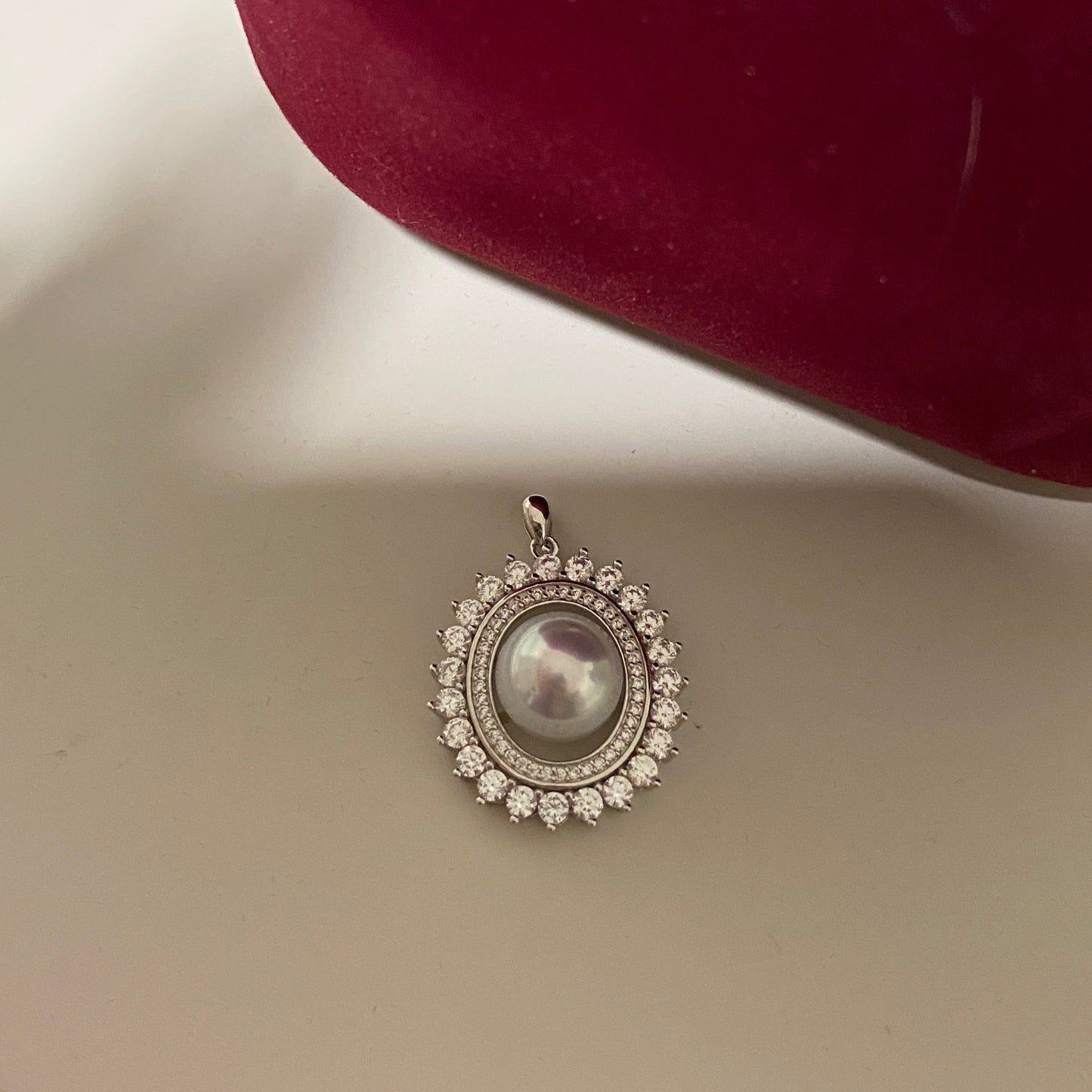 (Pre-order) 10-11mm Circle Aurora Australian South Sea Pearl Necklace SNS1060