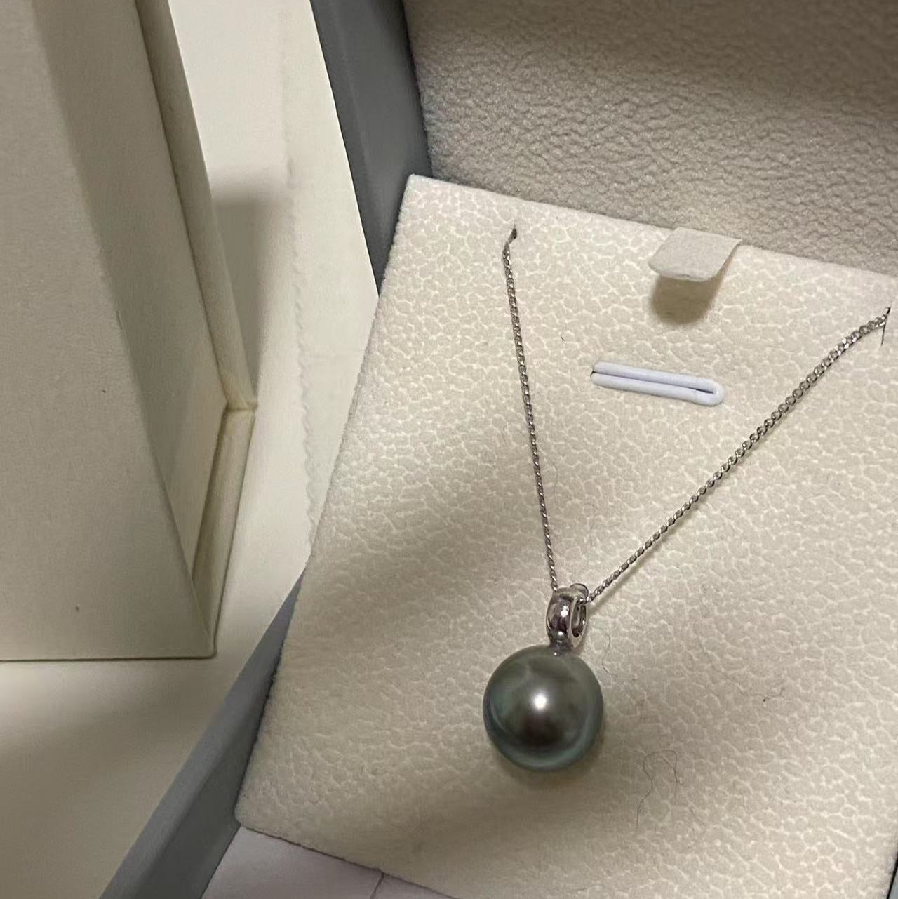 11-12mm Classic 18K Gold Tahitian Pearl Necklace TN18K1155