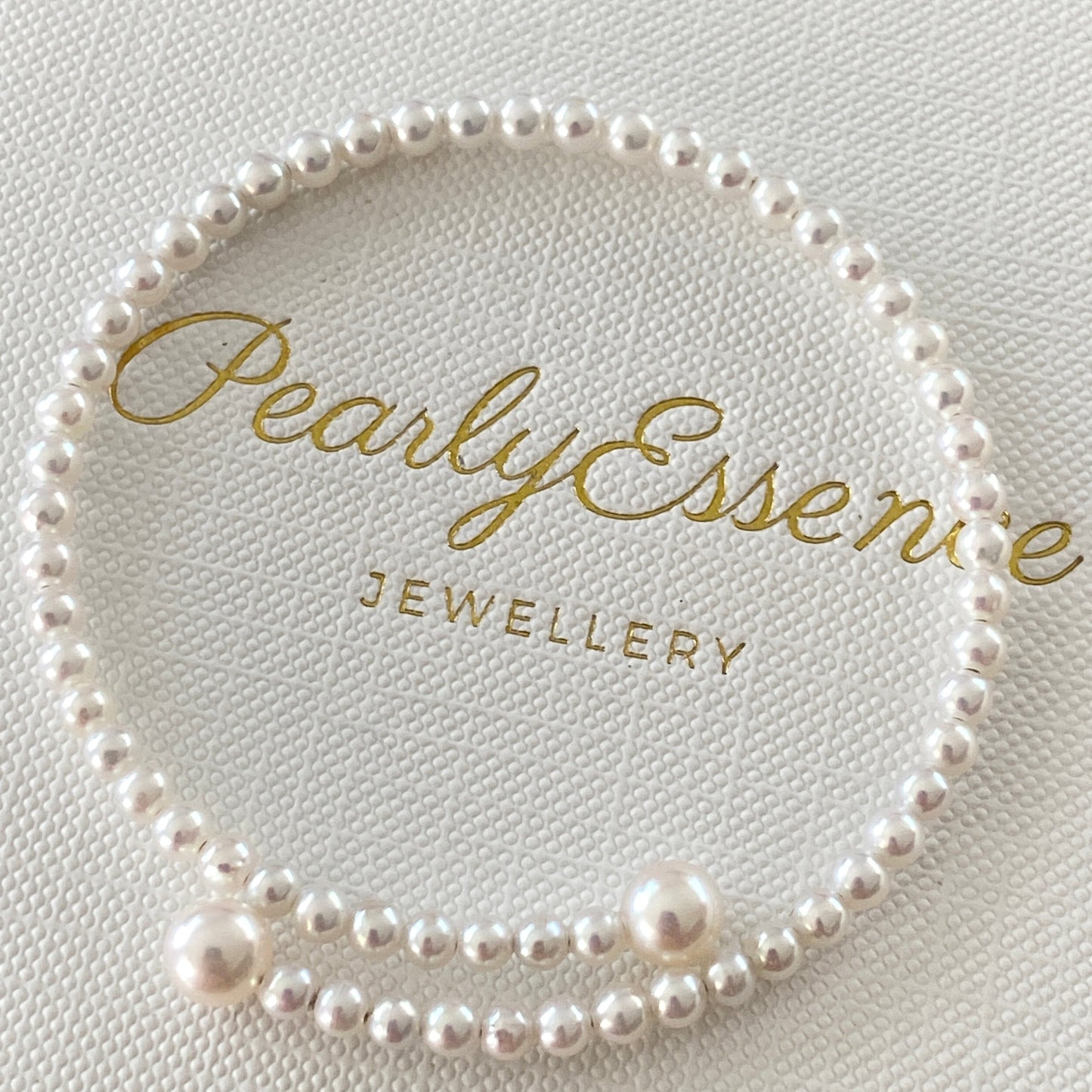 3.5-6mm Premium Freshwater Pearl Spring Bracelet FB0356