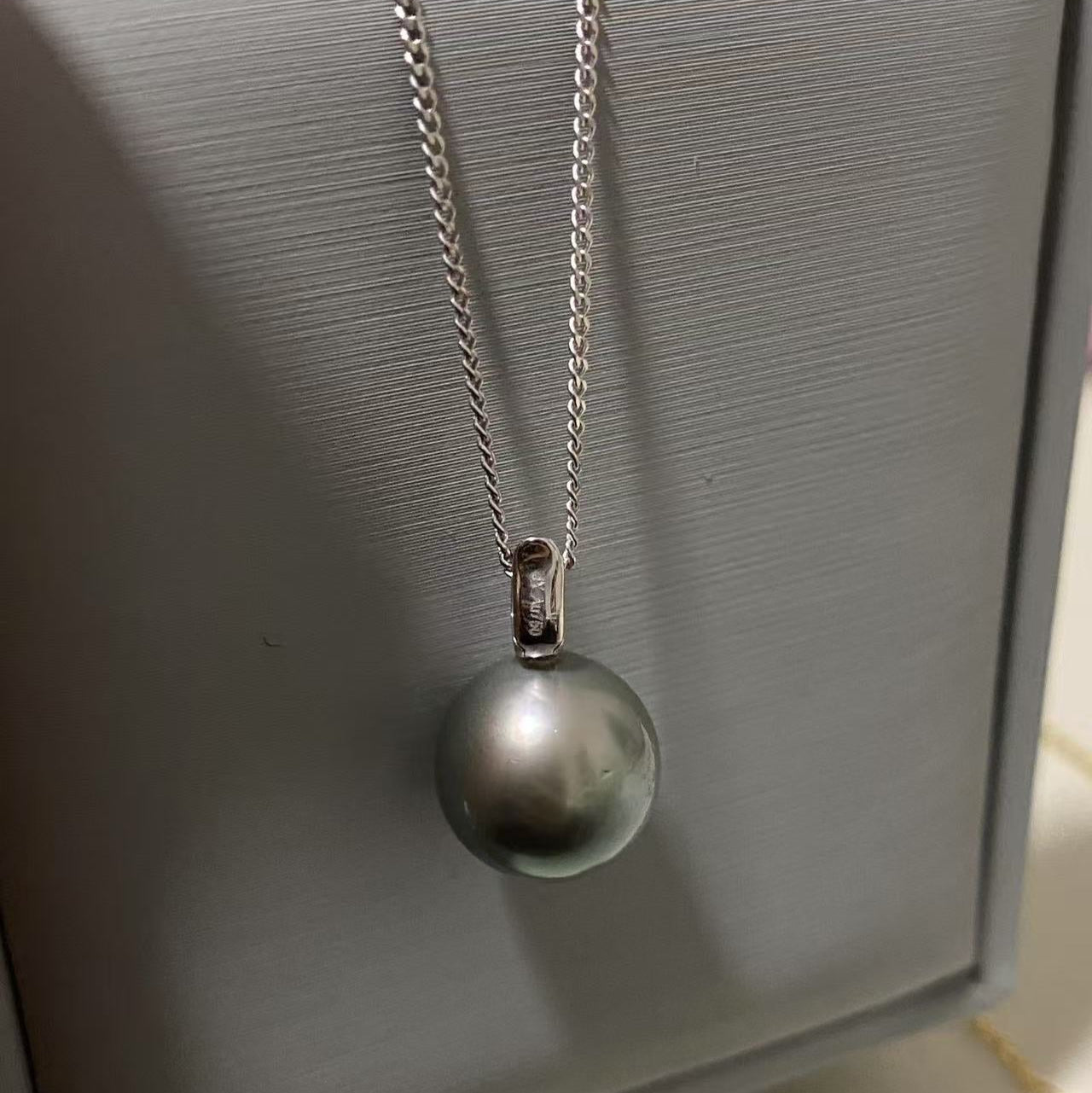 11-12mm Classic 18K Gold Tahitian Pearl Necklace TN18K1155