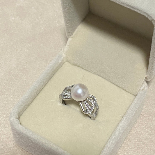 Bow Freshwater Pearl Ring FRS8500